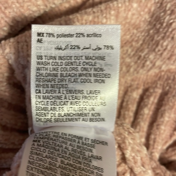 Karen Scott new v-neck pullover sweater! Soft and warm. Lovely blush color. SZ M - Picture 9 of 10